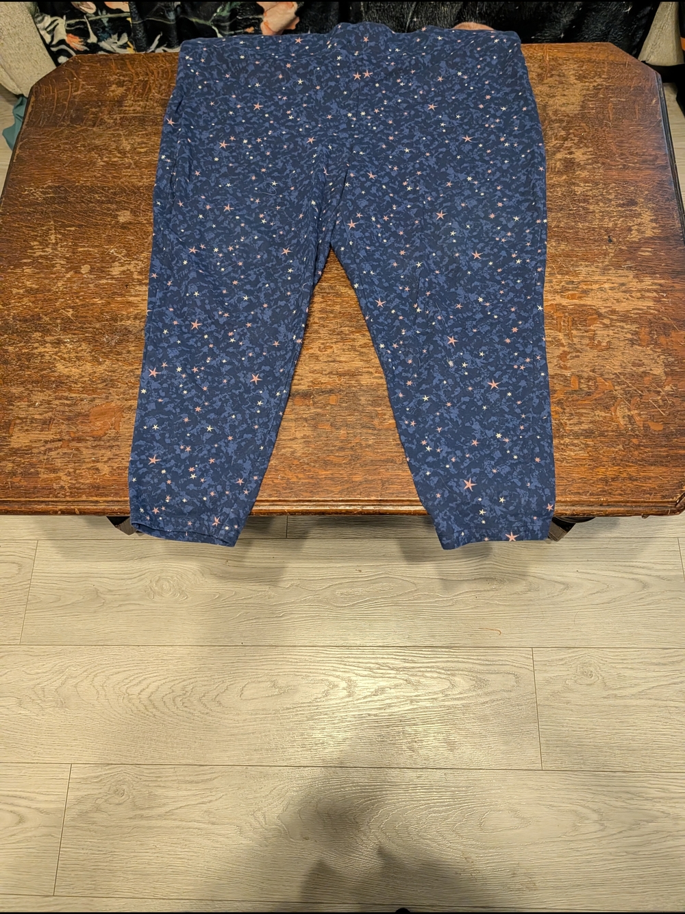 Torrid Navy Star Print Crop Leggings